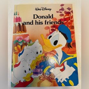 Walt Disney Donald and his friends hardcover book